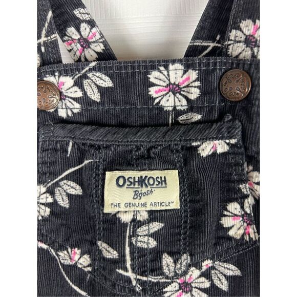 Oshkosh Girls Cord Overalls Size 18m - Picture 2 of 4
